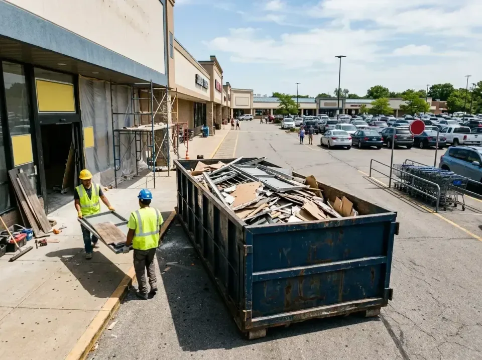 retail-store-renovation-debris-003 — frequently asked questions, Roll-off Dumpster Rentals in Avenue B and C, AZ